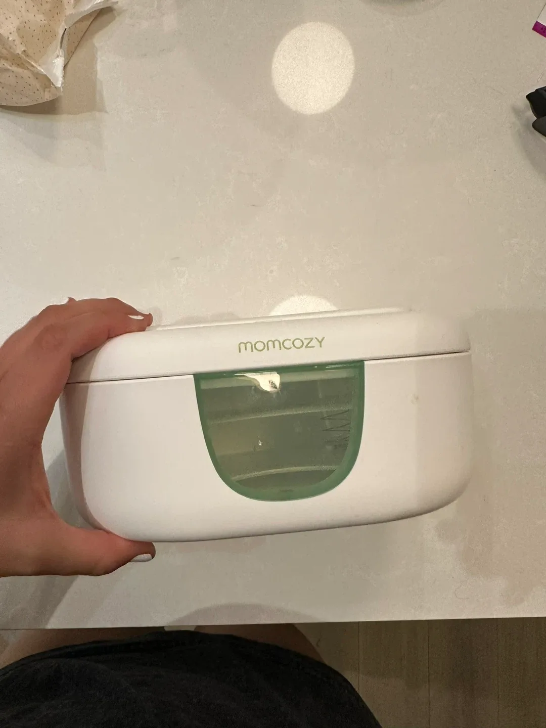 Momcozy Baby Wipe Warmer - White