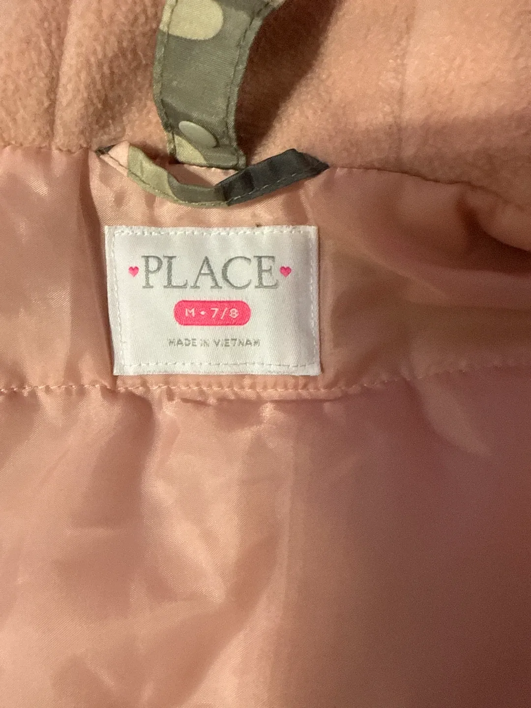 PLACE Camo Winter Coat - Size M (7/8) image indicator(2)