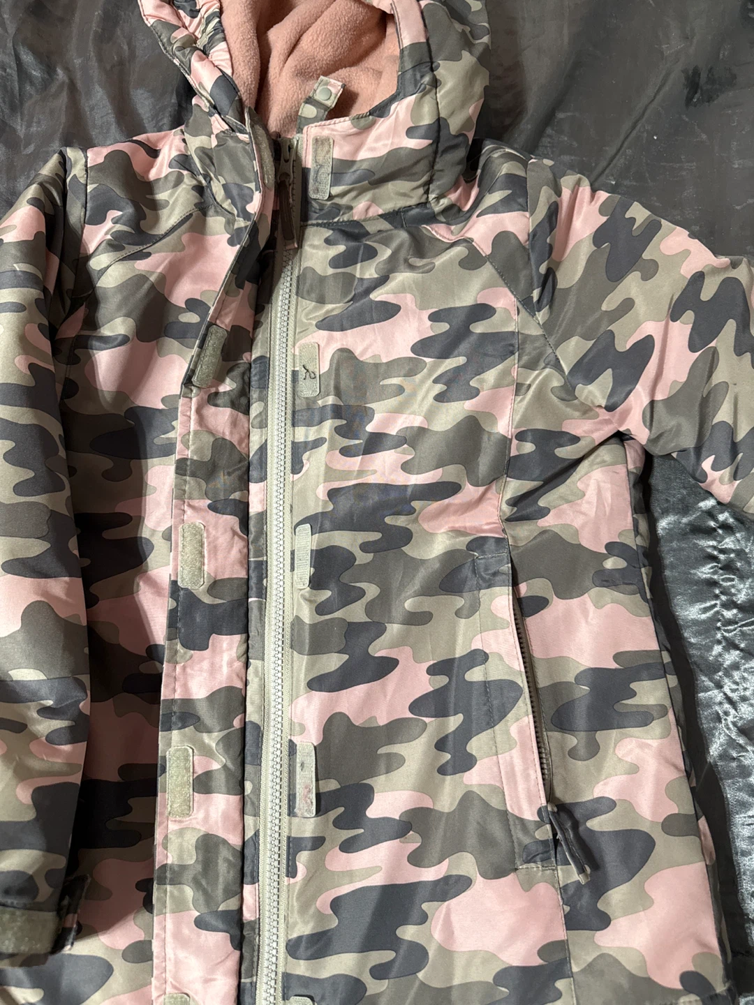 PLACE Camo Winter Coat - Size M (7/8) - photo 3