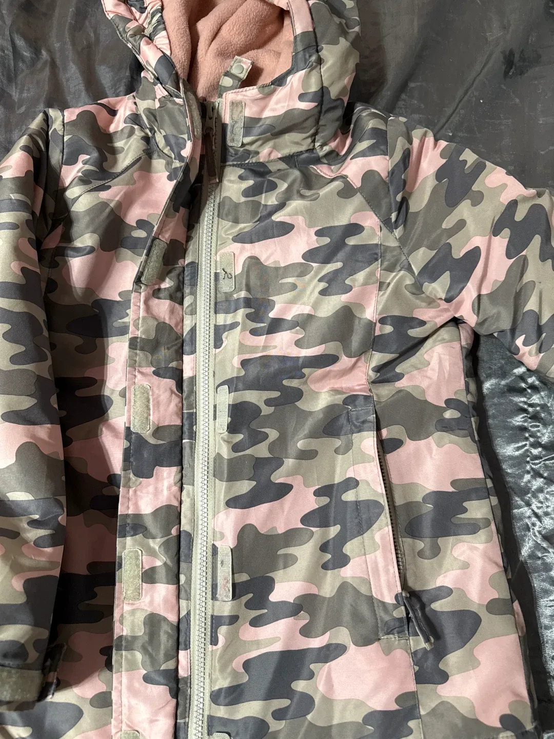 PLACE Camo Winter Coat - Size M (7/8) image indicator(3)