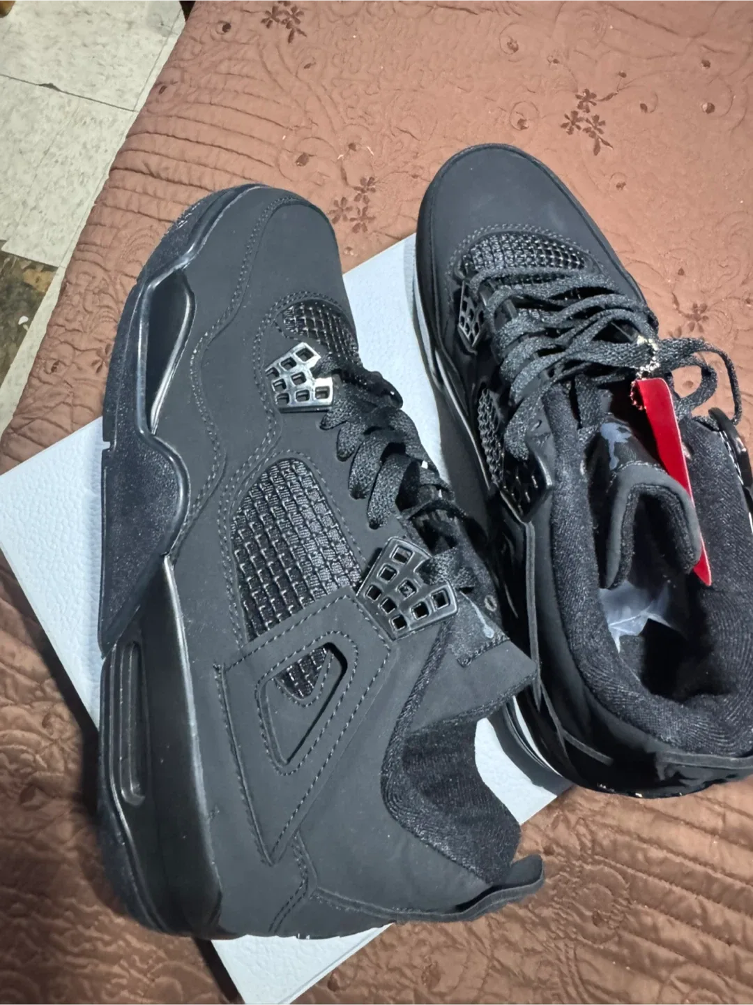 Jordan 4 Retro Black Cat Size 9.5 image indicator(4)