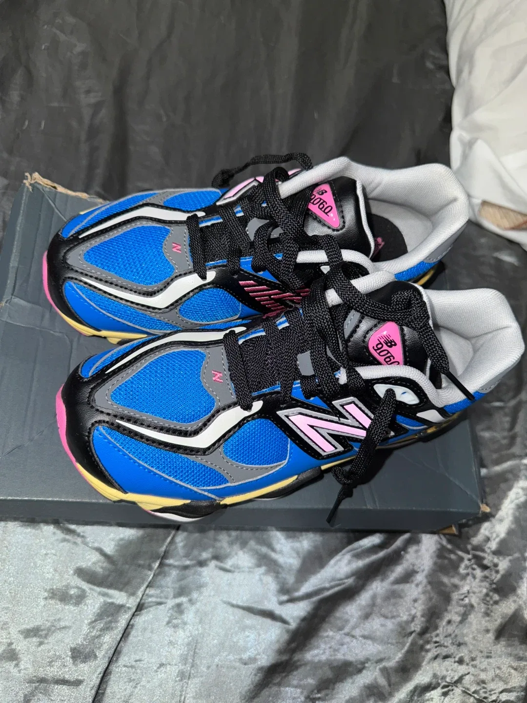 Size 6.5 New Balance x Raf Simons Ozweego Blue image indicator(4)