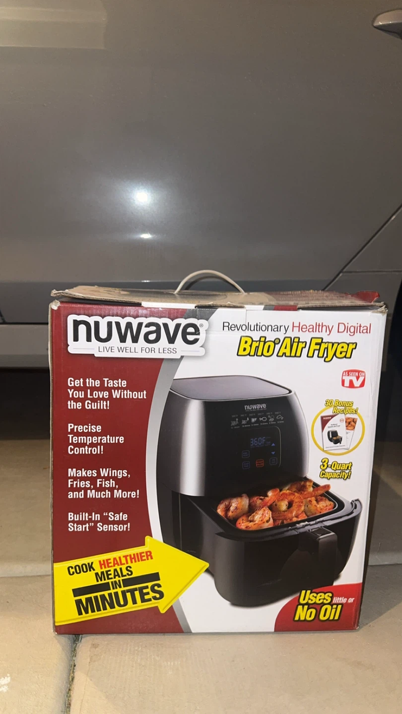 NuWave Brio Air Fryer - 3 Quart Capacity