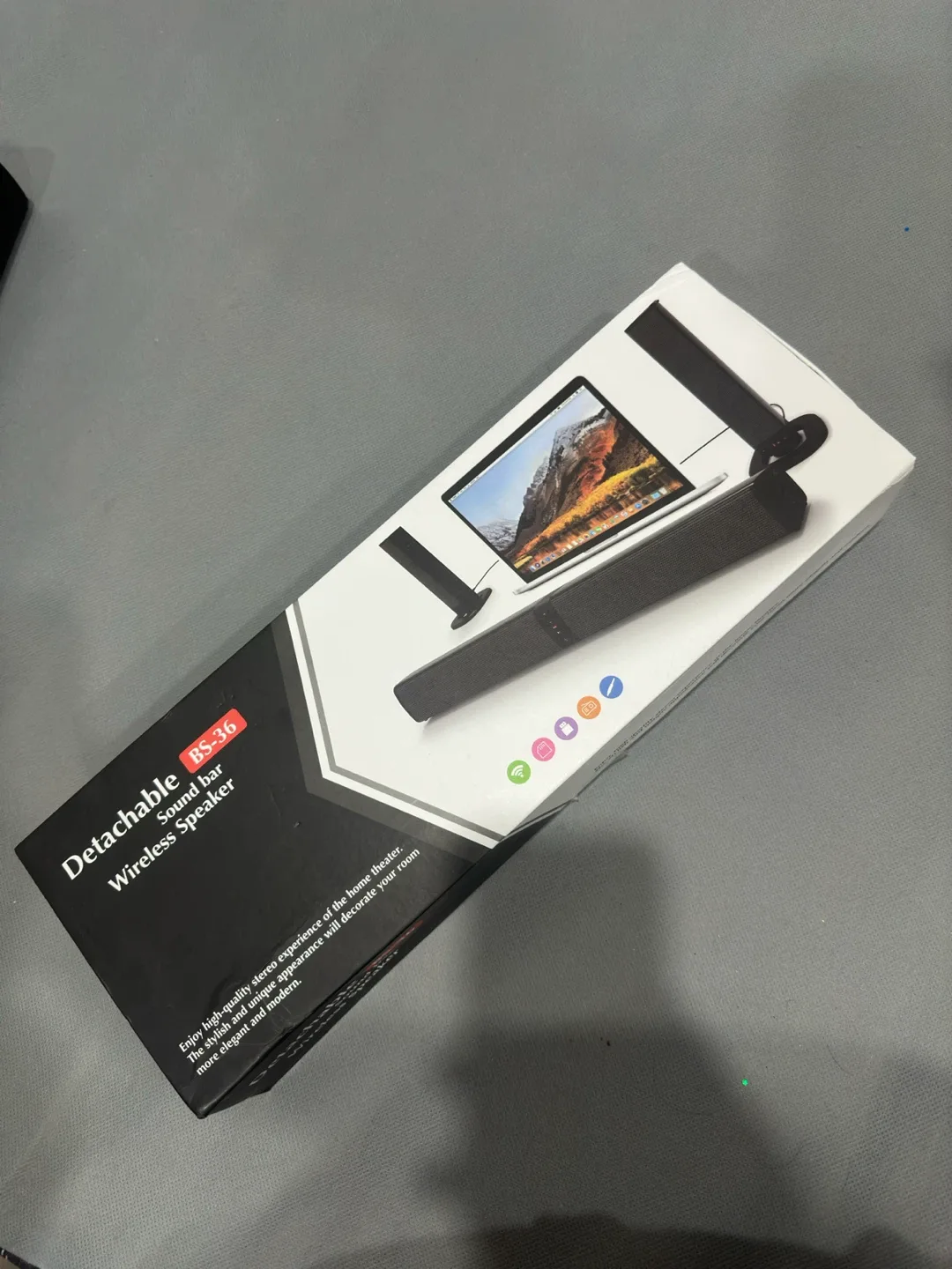 Detachable BS-36 Soundbar Wireless Speaker