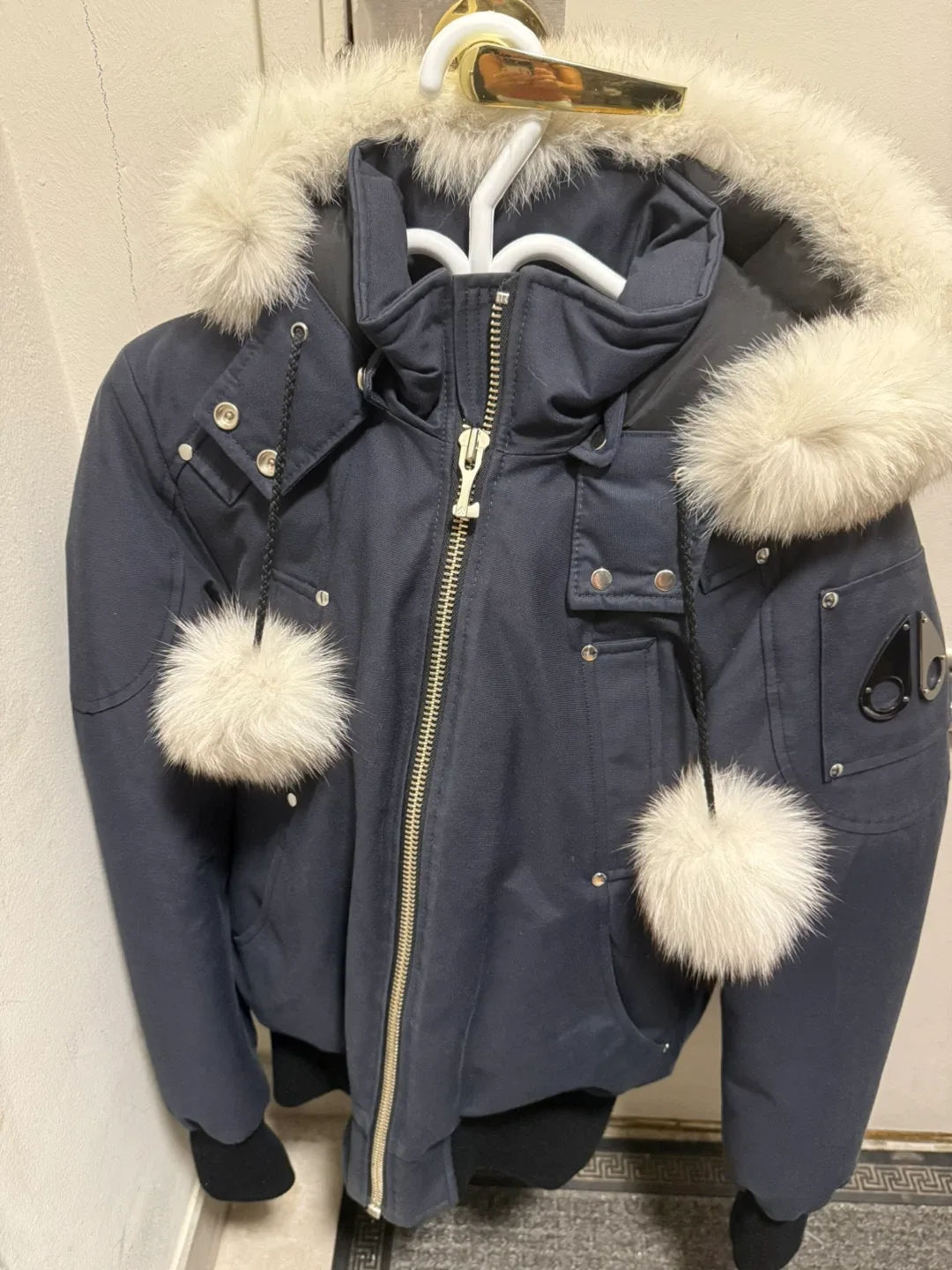 Moose Knuckles Down Bomber Jacket