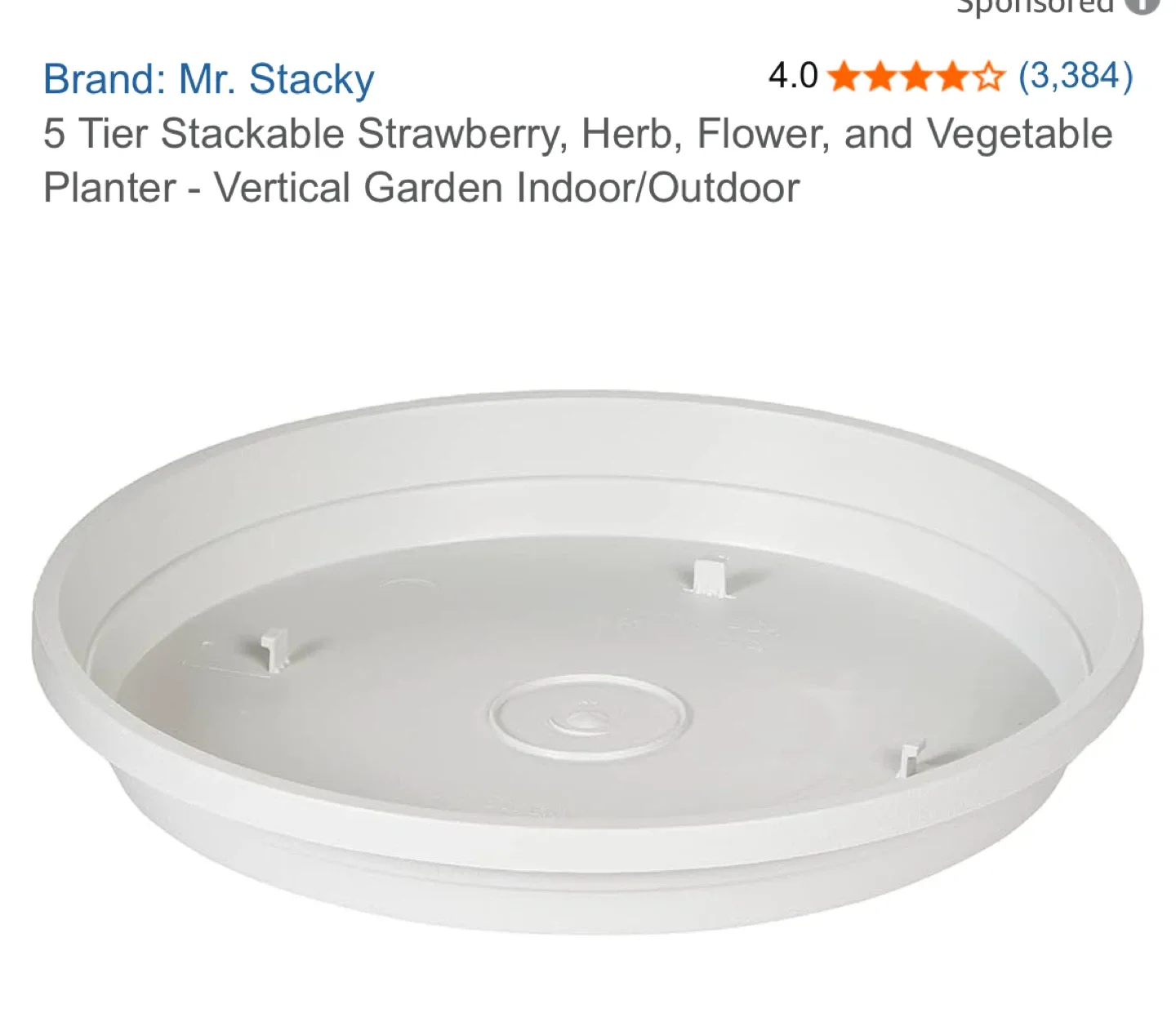 Mr. Stacky 5 Tier Stackable Vertical Garden Planter image indicator(4)