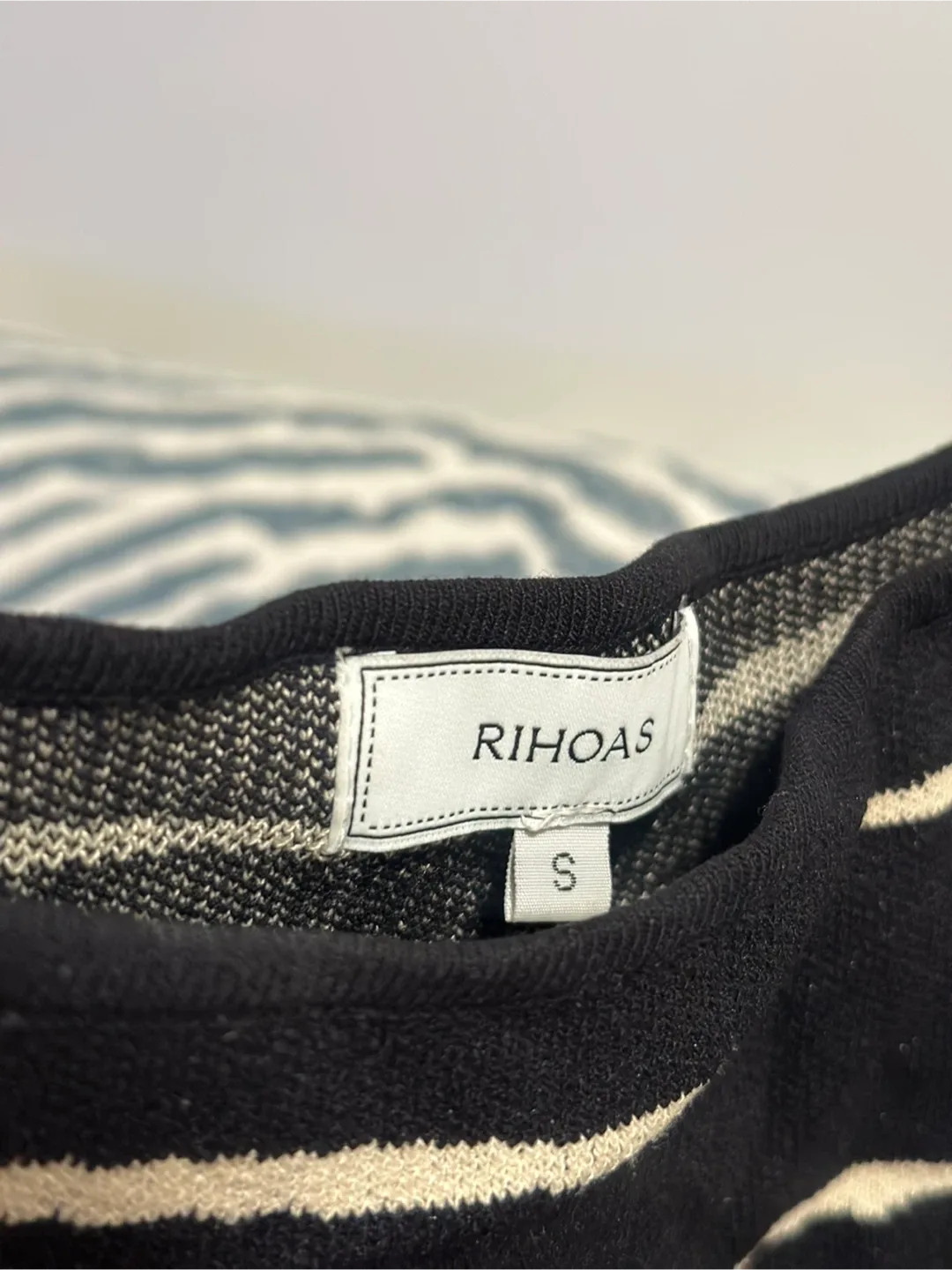 RIHOAS Black & White Dress - Size S image indicator(3)