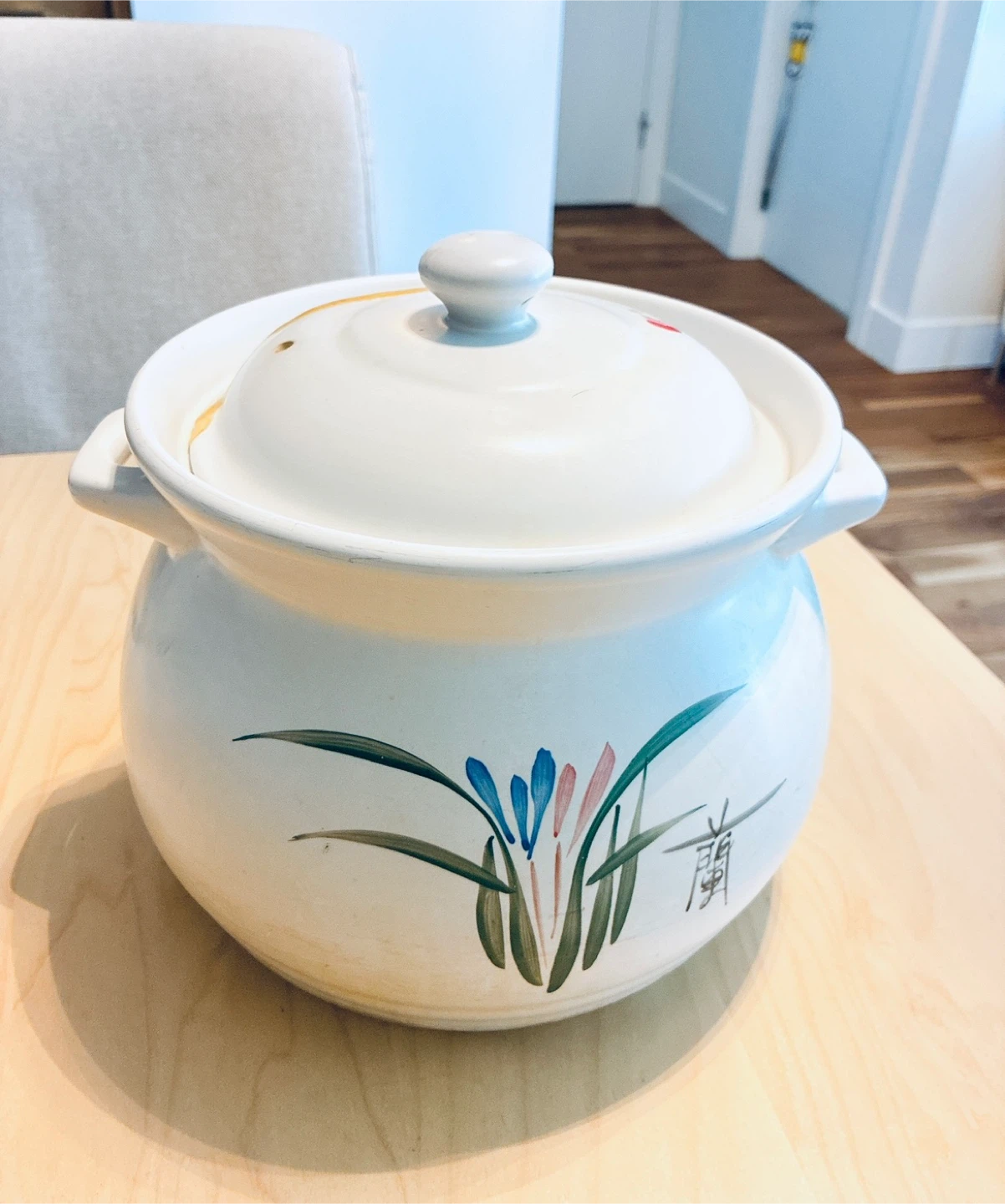 OFFSCH Ceramic Casserole Soup Pot