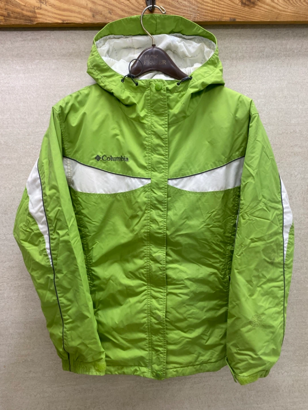Columbia Waterproof Sherpa Lined Full Zip Hooded Jacket - L - photo 2