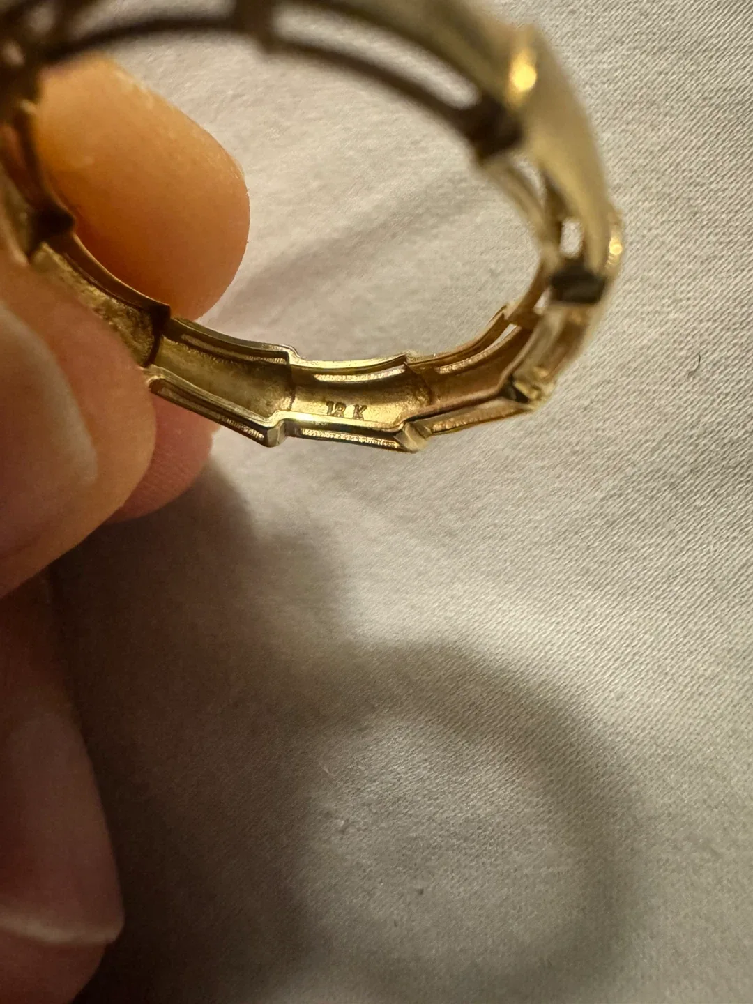 18K Real Gold Ring image indicator(4)