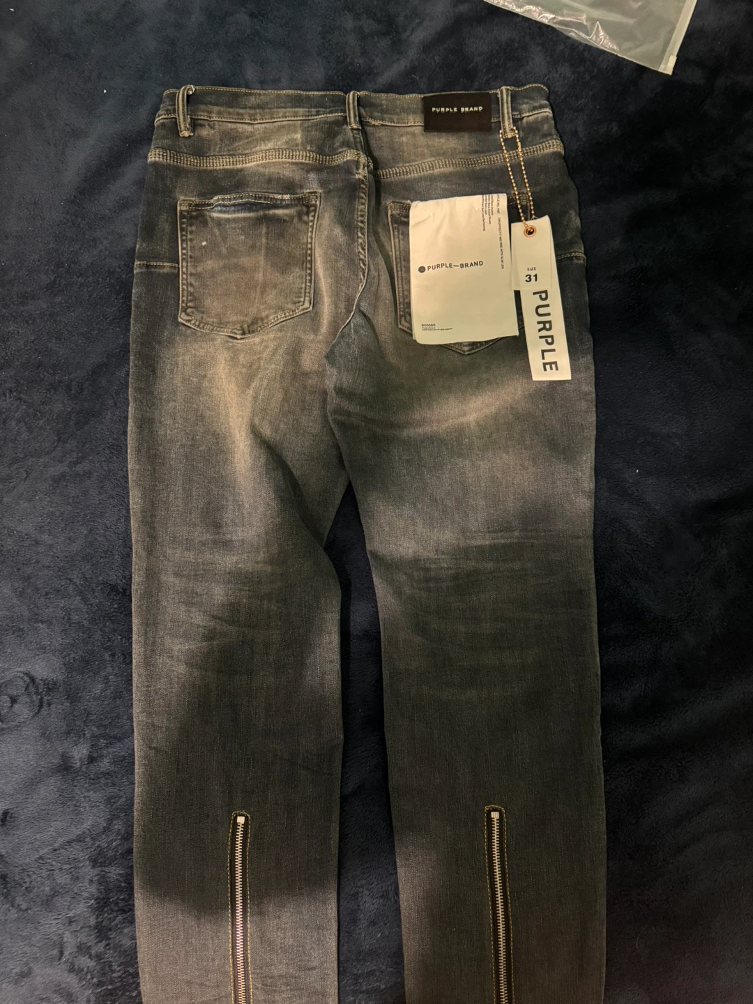 PURPLE BRAND Dropped Fit Jeans, Size 31 - New! - photo 5