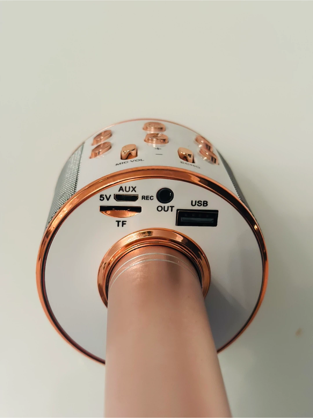Karaoke Microphone - Rose Gold - photo 3