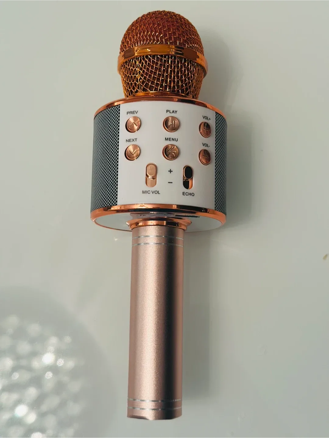 Karaoke Microphone - Rose Gold