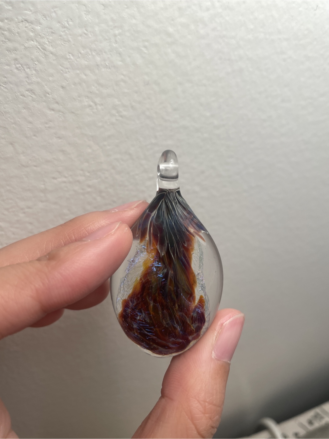 Hand Blown Glass Pendant - photo 5