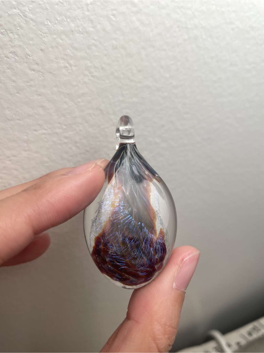 Hand Blown Glass Pendant - photo 4