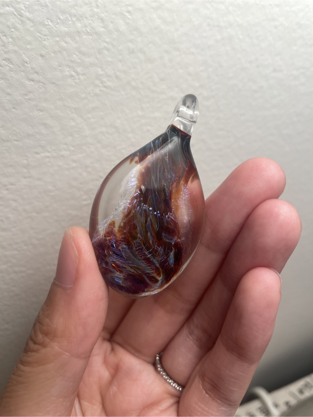 Hand Blown Glass Pendant - photo 3