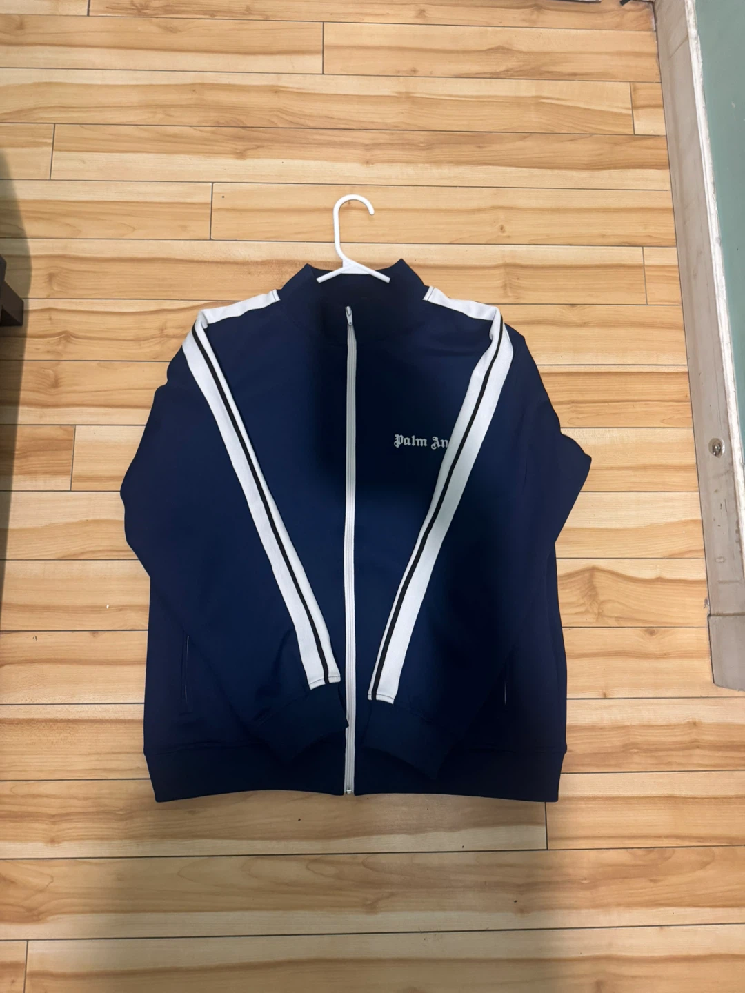 Palm Angels Navy Track Jacket - photo 2