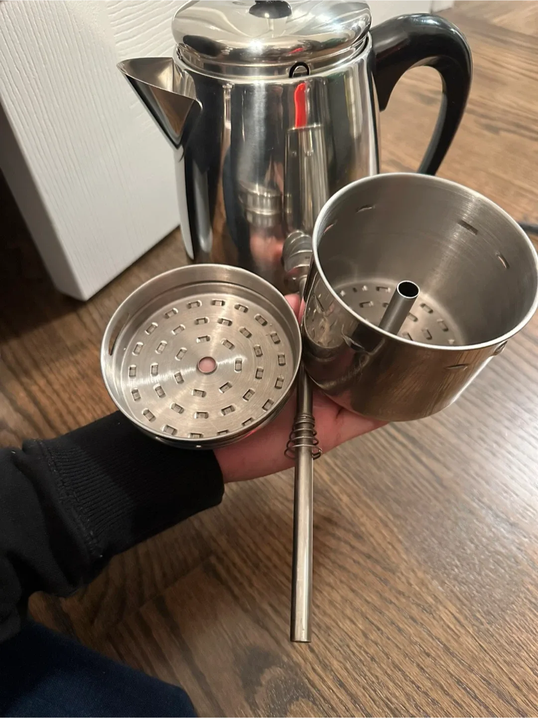 Farberware Classic Stainless Steel Percolator 8 Cups image indicator(2)