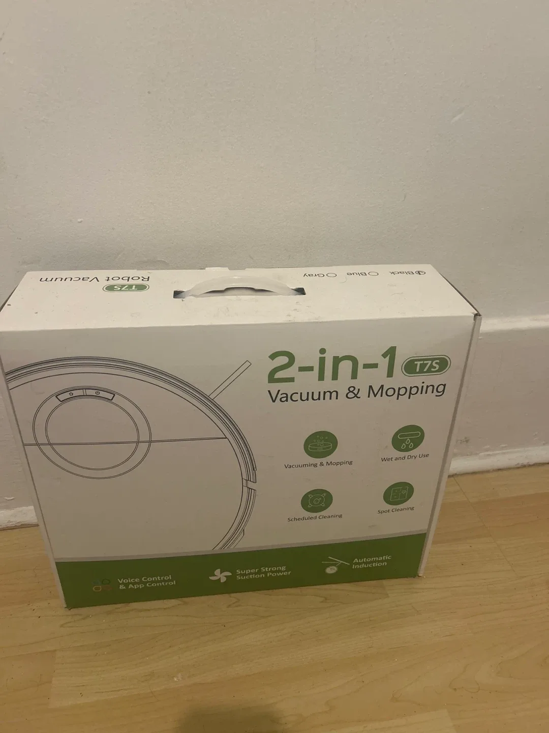 T7S Robot Vacuum Cleaner - 2-in-1 Vacuum & Mopping image indicator(2)