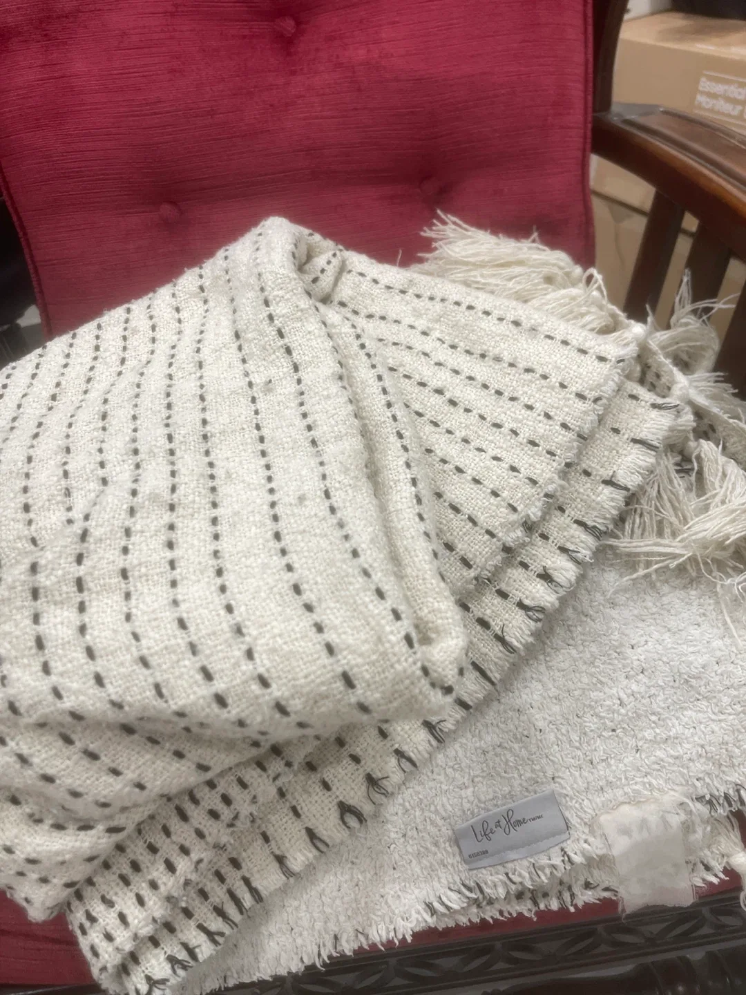 Life at Home Throw Blanket