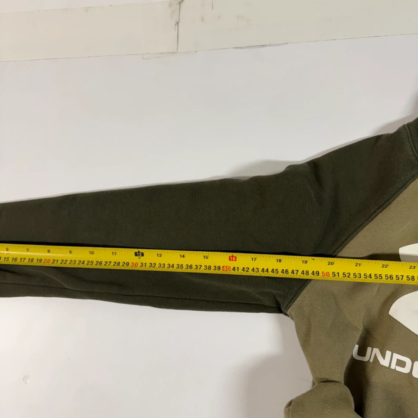 Under Armour ColdGear Hoodie Youth Medium – Green/Tan – YMD - photo 4