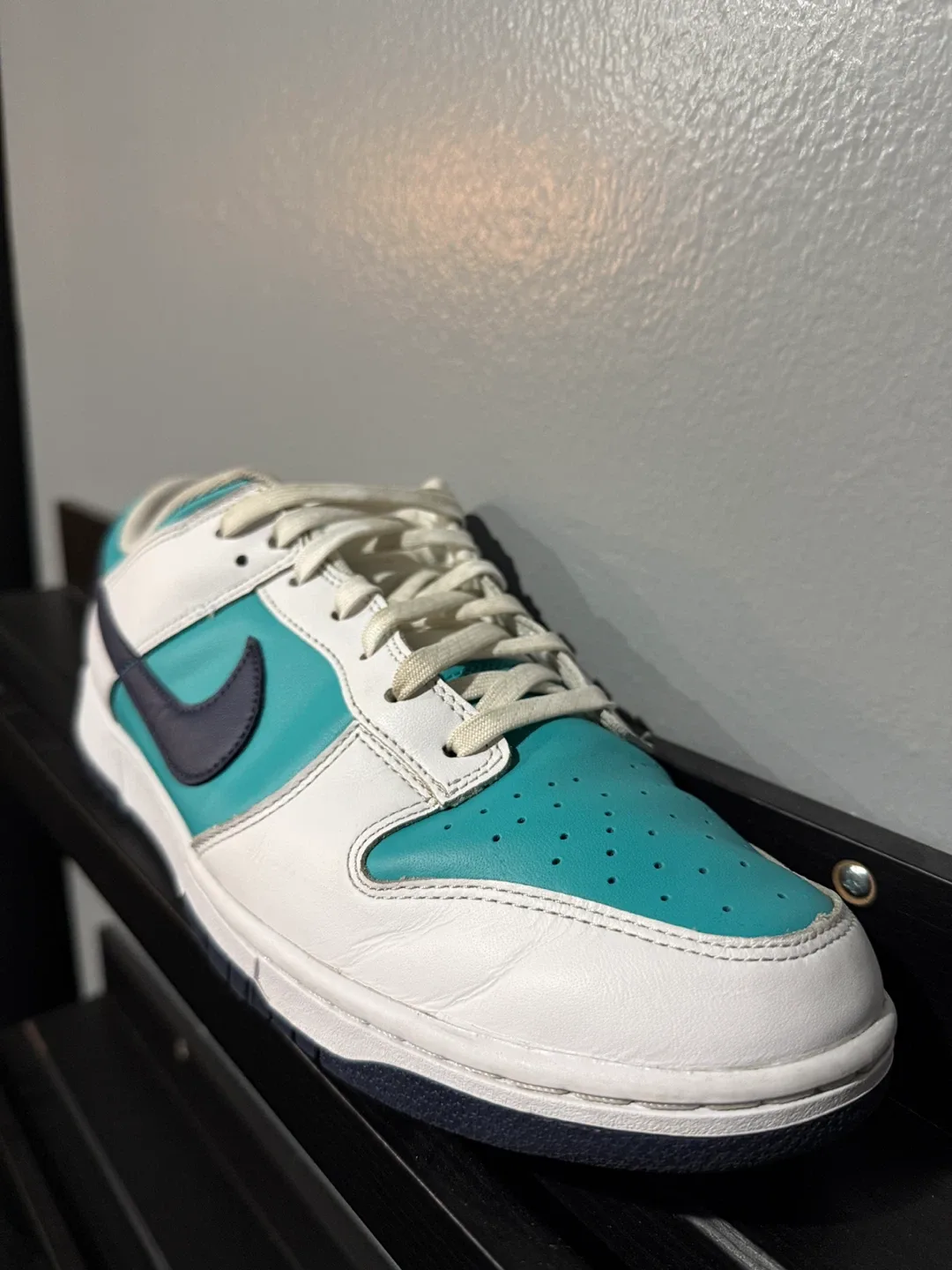 Nike Dunk Low Teal/White Sneakers