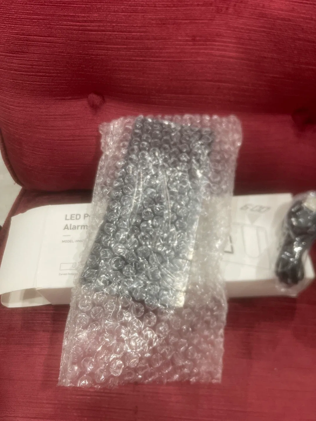 LED Projection Alarm Clock - Model HM472A image indicator(4)