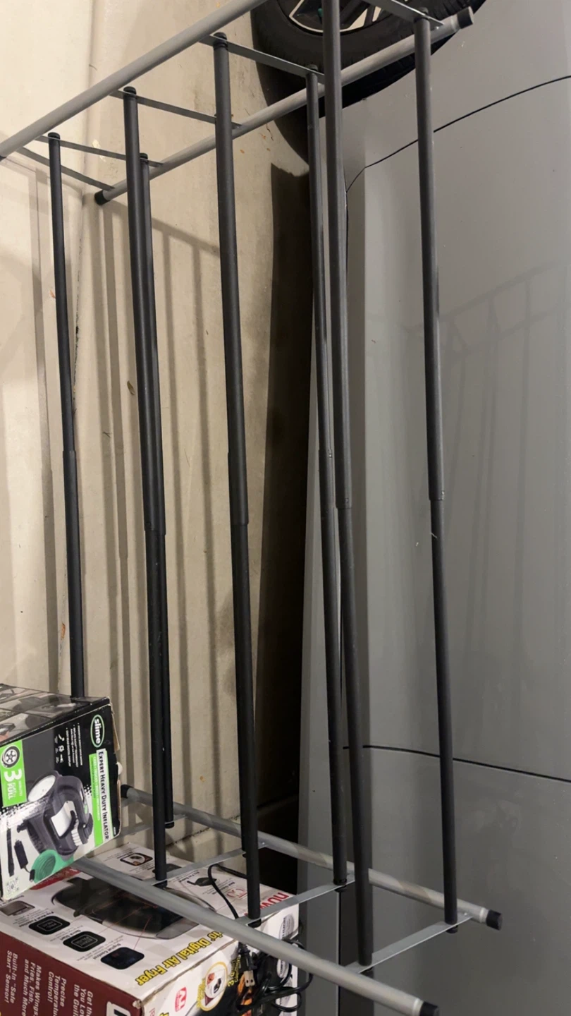Storage Rack Gray/Black