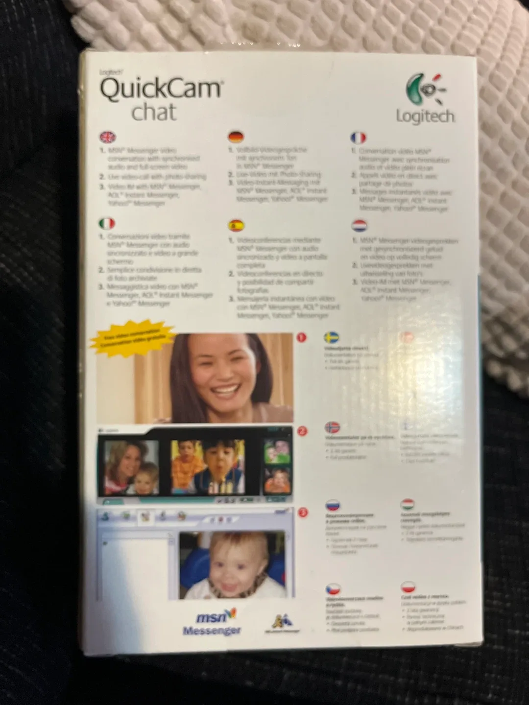 Logitech QuickCam Chat Webcam image indicator(2)