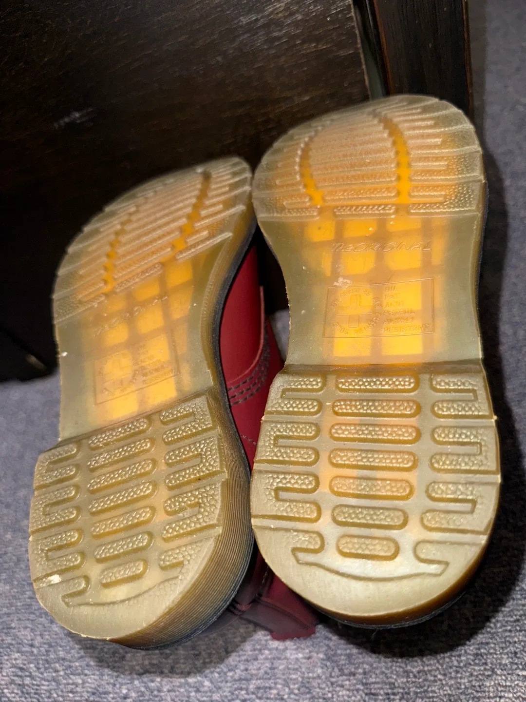 Dr. Martens 1460 Cherry Red Boots image indicator(5)