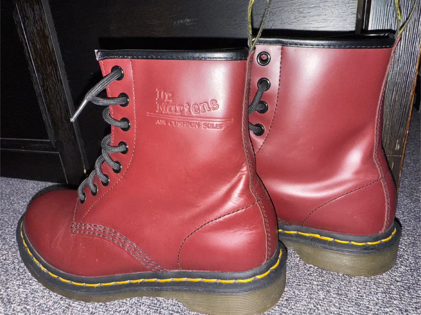 Dr. Martens 1460 Cherry Red Boots image indicator(4)