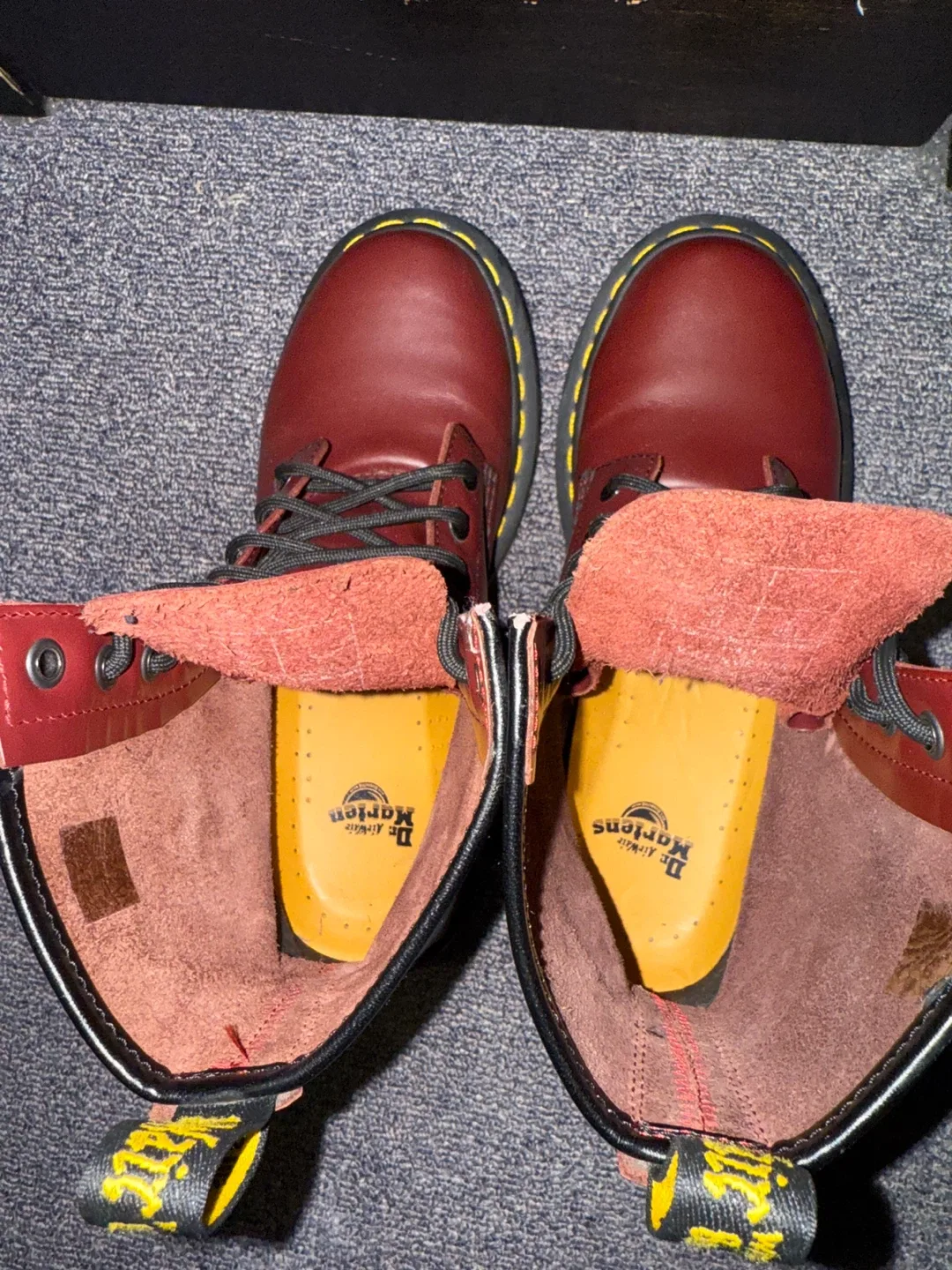 Dr. Martens 1460 Cherry Red Boots image indicator(8)