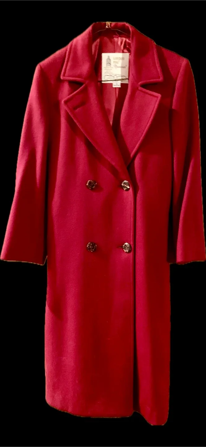 London Fog Wool Coat - Size 10 Petite