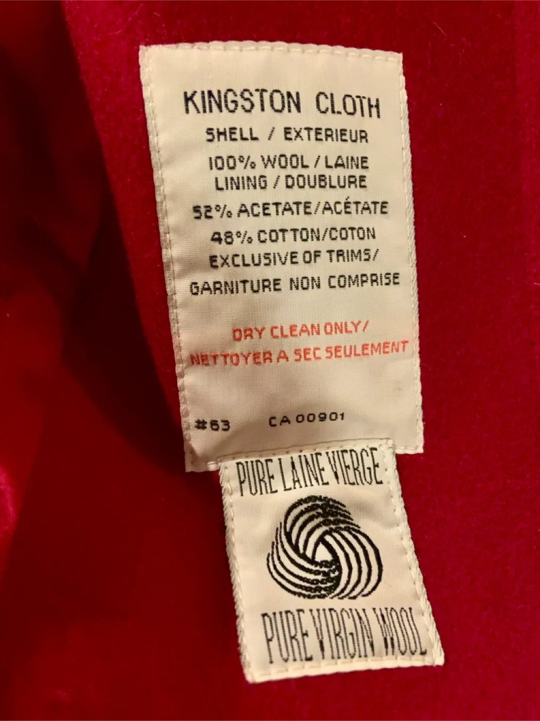 London Fog Wool Coat - Size 10 Petite image indicator(3)