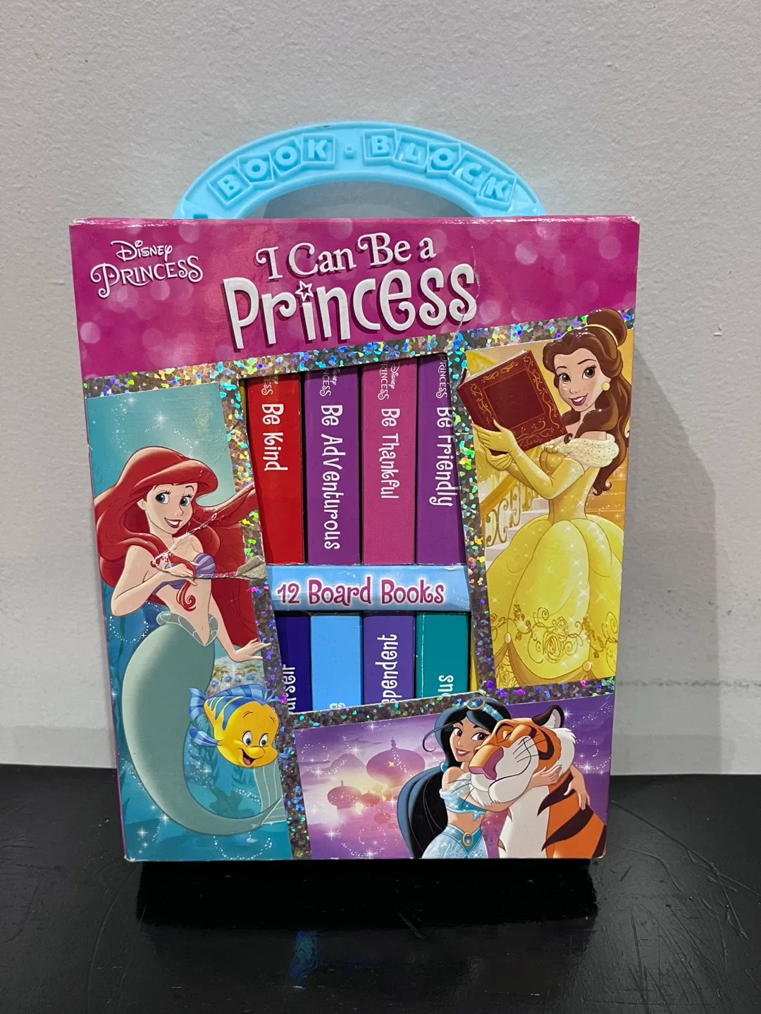 Disney Princess 12 Board Books Set