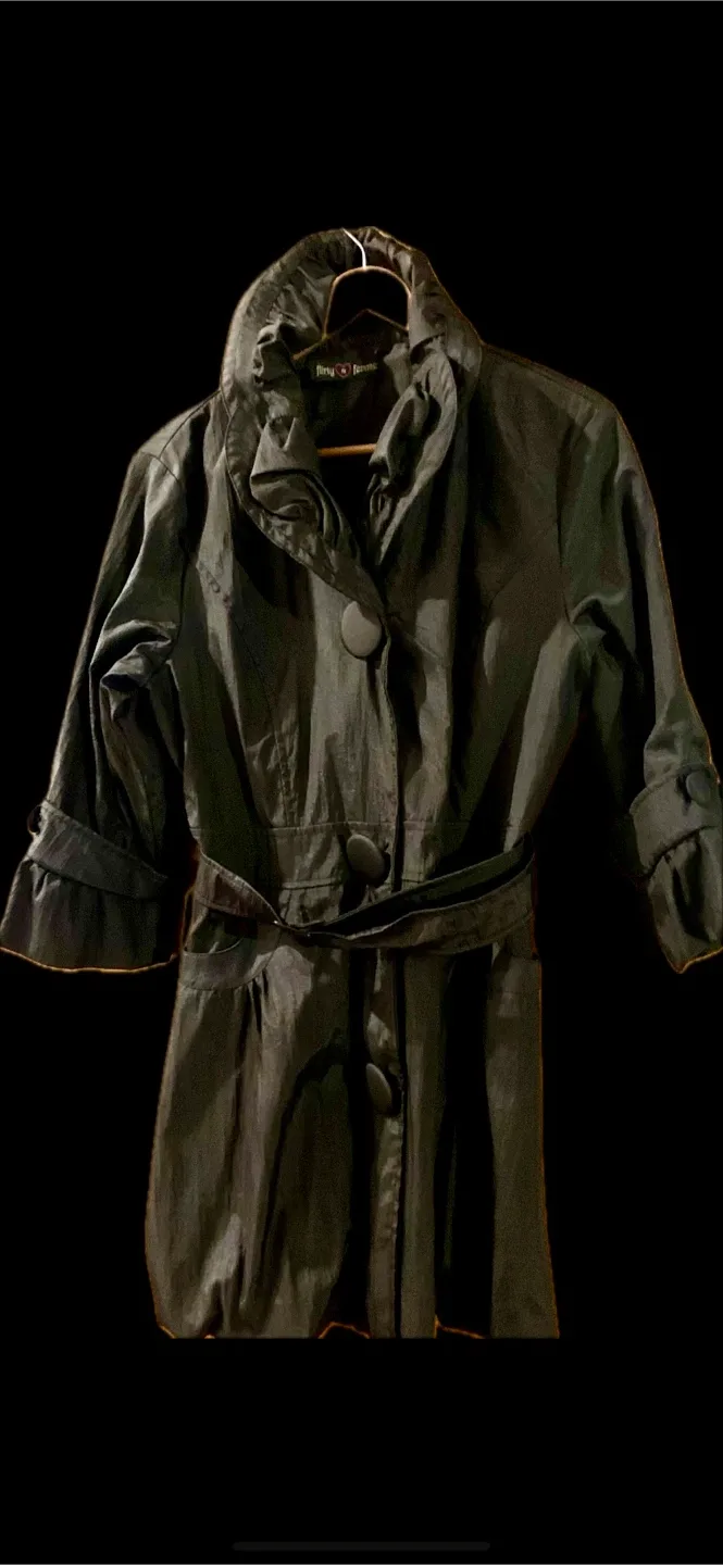 Flirty & Femme Black Coat