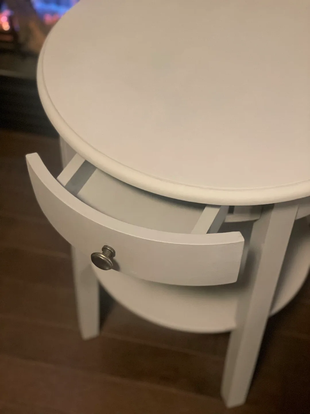 Repaired and refinished side tables image indicator(10)