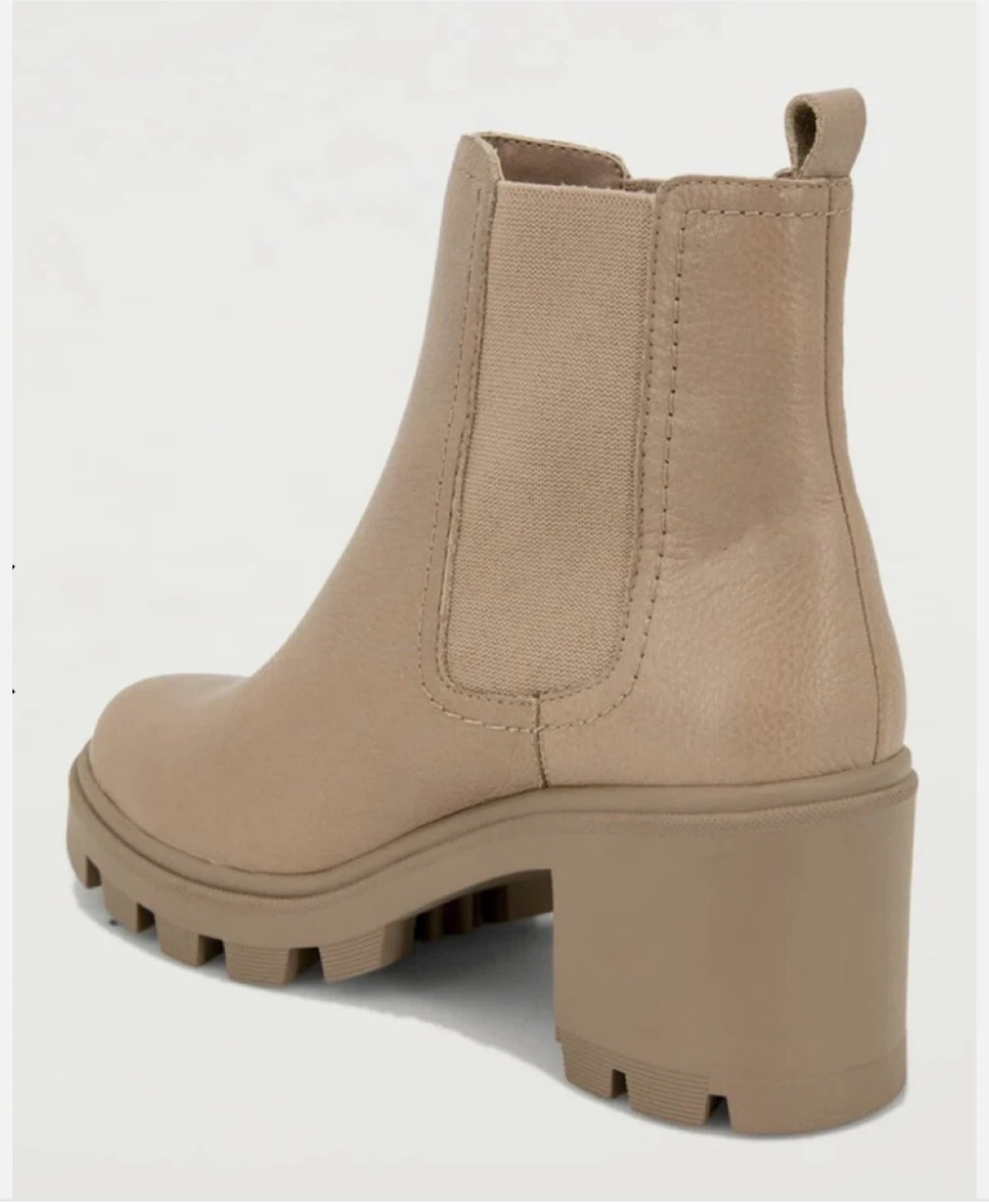 Splendid Marion Leather Chunky Platform Chelsea Boots Sz 6M - photo 2