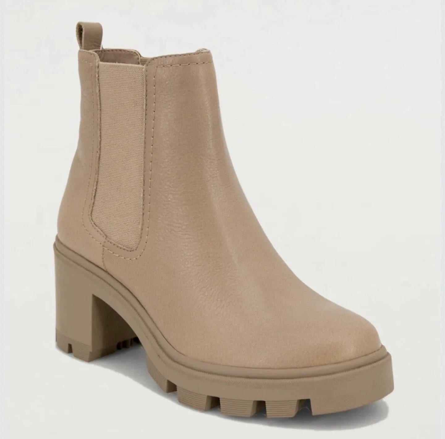 Splendid Marion Leather Chunky Platform Chelsea Boots Sz 6M