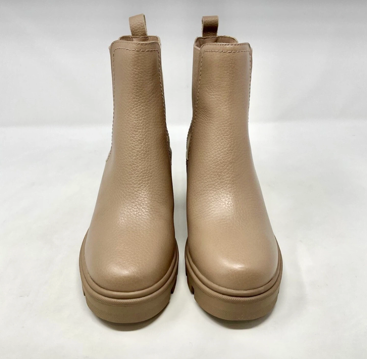 Splendid Marion Leather Chunky Platform Chelsea Boots Sz 6M - photo 3