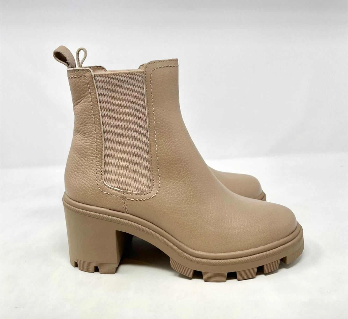 Splendid Marion Leather Chunky Platform Chelsea Boots Sz 6M - photo 4
