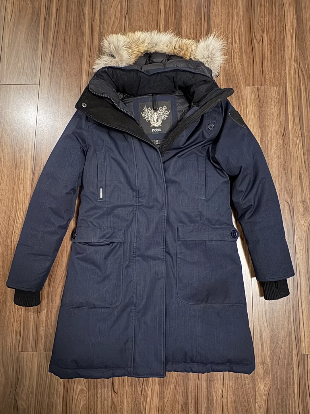 Nobis Carla Parka in Navy Blue image indicator(2)
