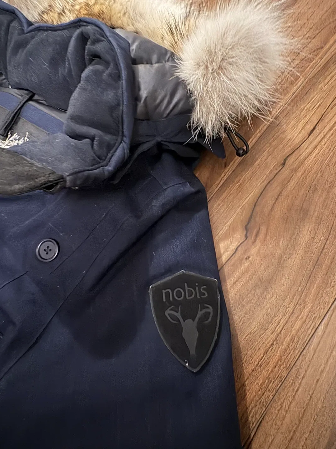 Nobis Carla Parka in Navy Blue image indicator(7)