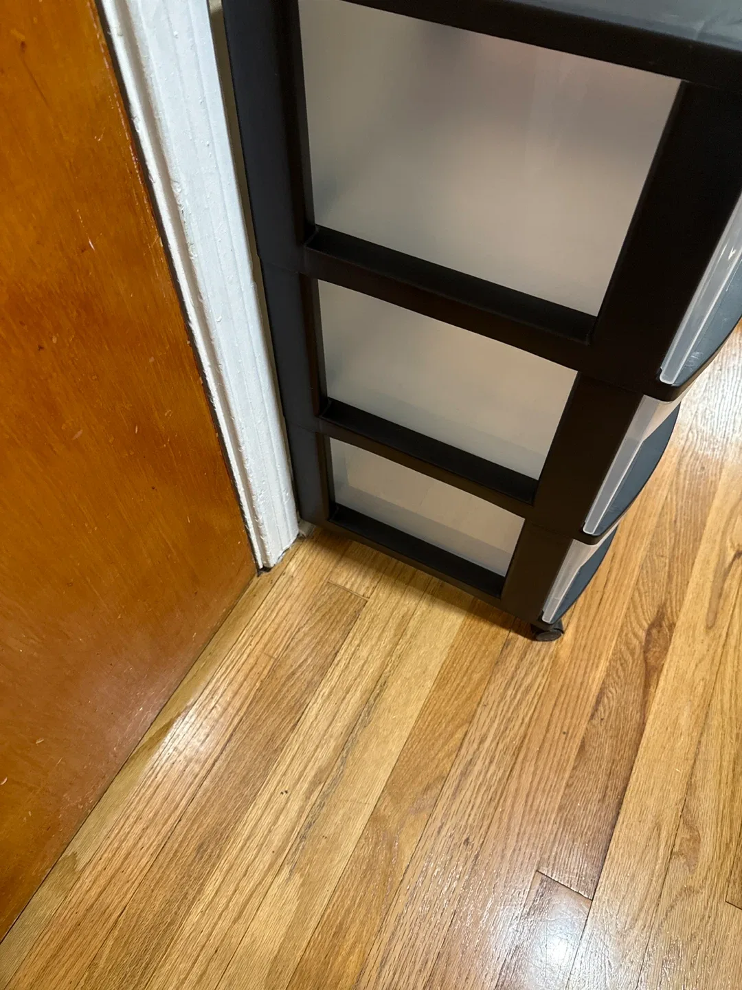 Sterilite 4-Drawer Storage Tower - Black image indicator(4)