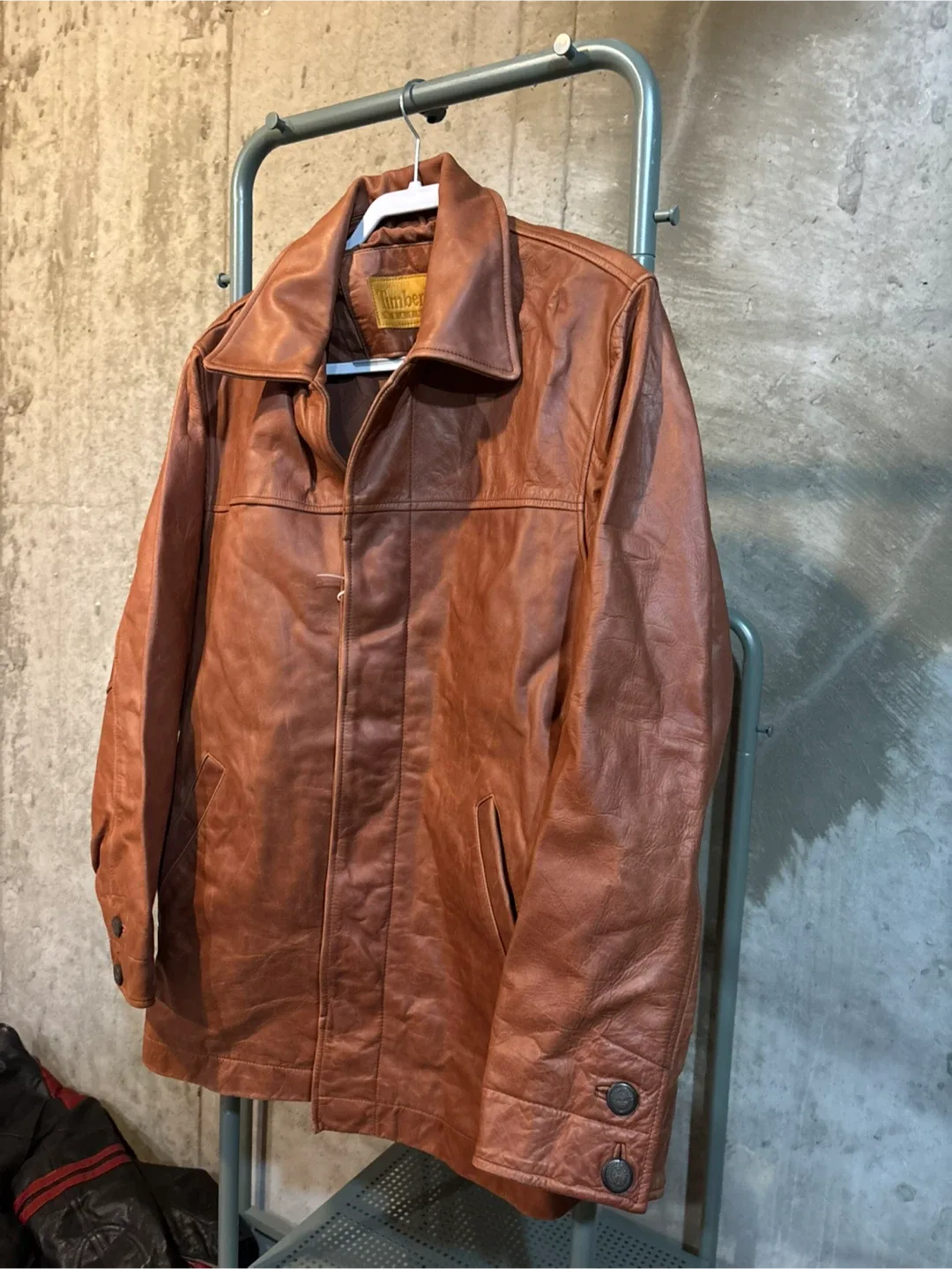 Timberland Leather Jacket - Size M image indicator(2)