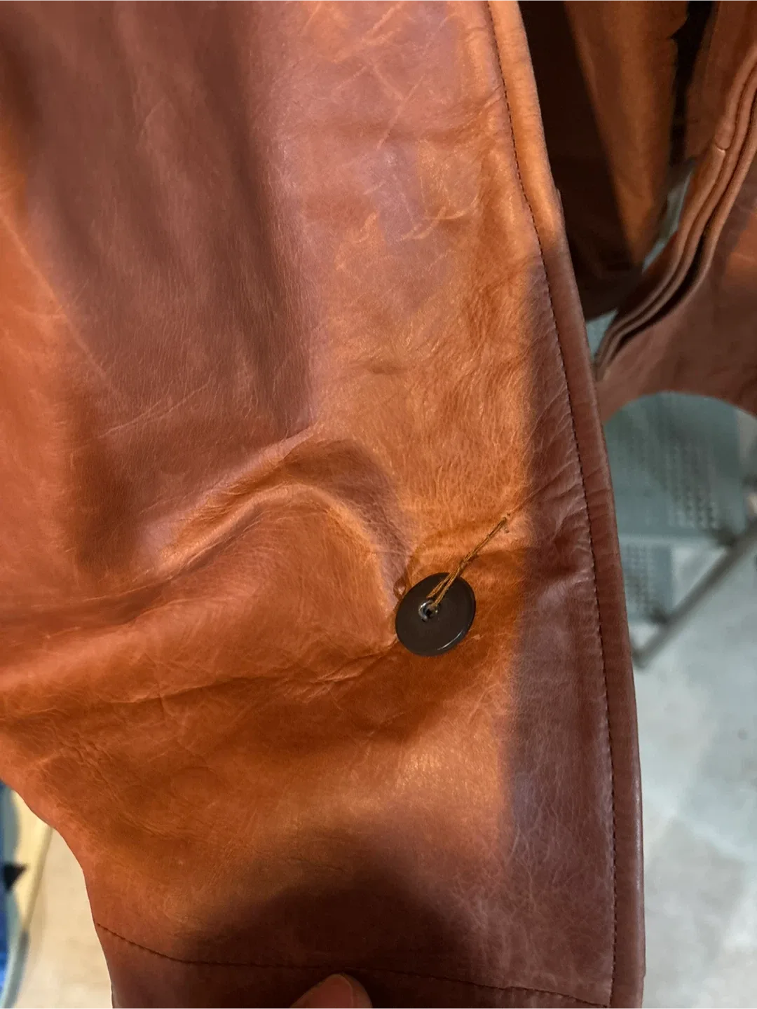 Timberland Leather Jacket - Size M image indicator(9)