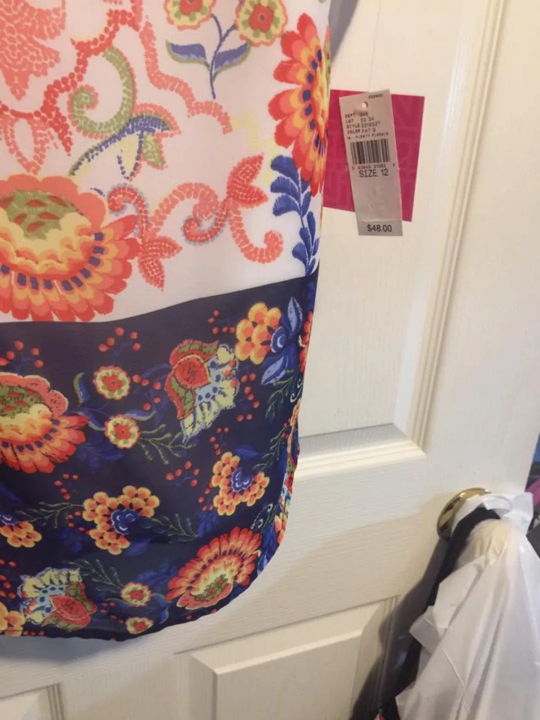 Girls Floral Dress - Size 12 image indicator(2)