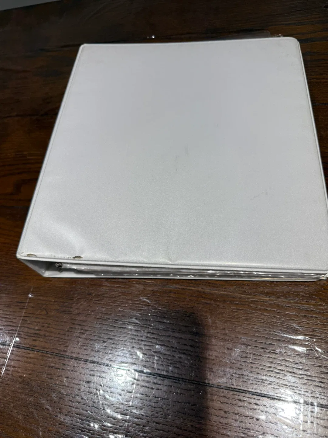 White Binder with pocket trading card sleeves image indicator(3)