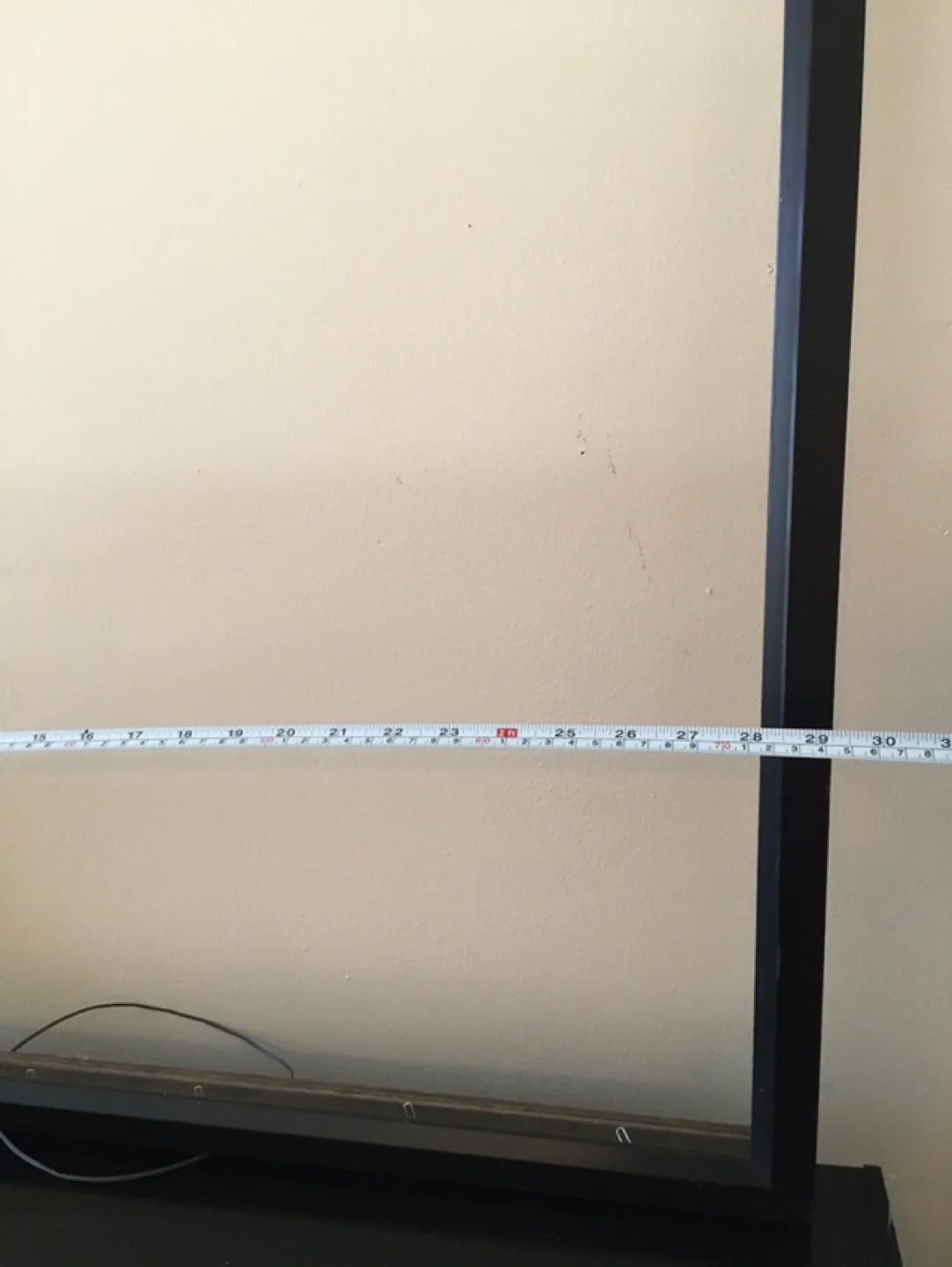 Black wooden Frame (28x28 inches) image indicator(4)