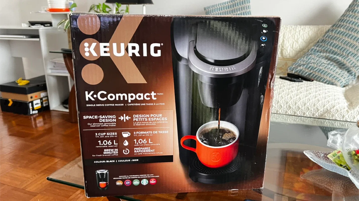 Keurig K-Compact Single Serve Coffee Maker - Black